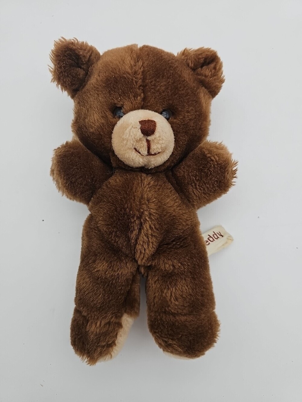 Classic brown Russ "Teddy" plush Excellent vintage condition Soft fur EUC